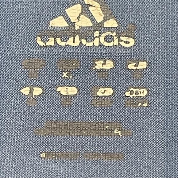 ADIDAS Light Blue Lightweight Track Jacket XL - Picture 6 of 10